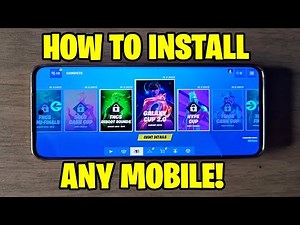 How To Install & Download Fortnite On Any Mobile Device For FREE!