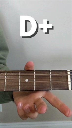 Guitar lessons for beginners (D+ chord) #guitar #chord