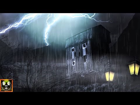 Thunderstorm and Rain Sounds with Loud Thunder Crack Sound Effects for Sleep, Relaxation, Anxiety