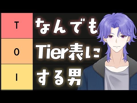 今年の出来事をなんでもTier表にして供養