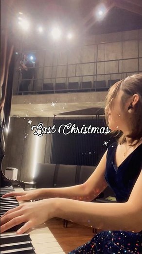 Last Christmas ~A moment during rehearsal~ #piano #christmasmusic #lastchristmas