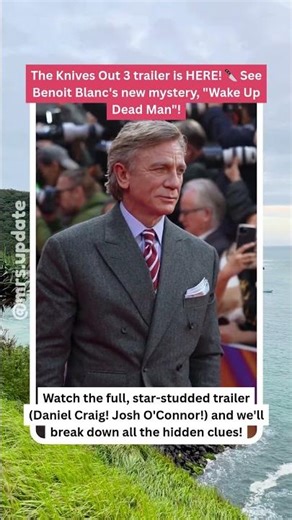 Knives Out 3 Wake Up Dead Man OFFICIAL TRAILER! 🔪 #KnivesOut3