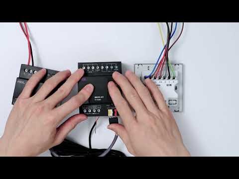 16 Wiring of Air Conditioning Control Module آموزش سیم کشی قطعات BUS Pro HDl