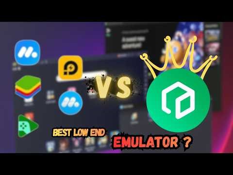 Best Android Emulator for Low End PC 😳🔥 (Smooth Gameplay No Lag)