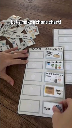 chore chart- autism visuals
