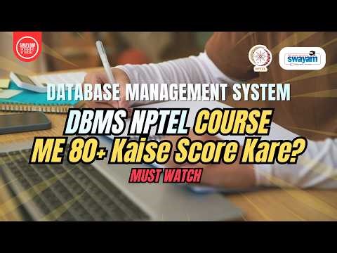 How to Score 90+ in DBMS NPTEL Exam | Complete Strategy + Tips 🔥