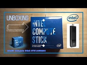 Unboxing Intel Compute Stick STK1AW32SC ll Mini PC