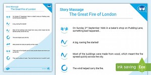 Story Massage Programme - The Great Fire of London
