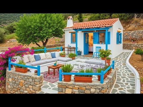 You’Ll Fall In Love With This Charming Mediterranean Tiny House And Cozy Garden Terrace