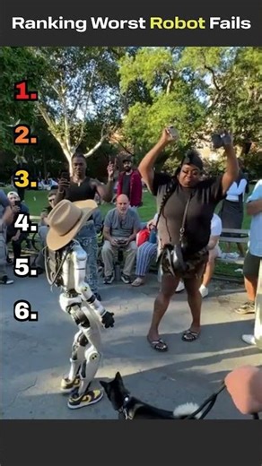 Ranking Worst Robot Fails