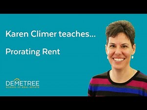 Florida Real Estate Exam Sample Question – Prorating Rent (2024)