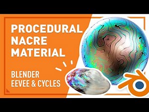 Procedural Nacre Material in Blender - Tutorial