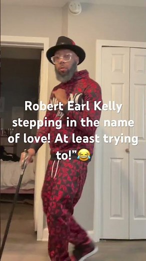 POV: Robert Earl Kelly stepping in the name of love!”😂 #comedyshorts #funny #rkelly #stepping