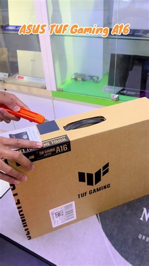 Unboxing ASUS TUF Gaming A16 FA607NUG-WH073😍💖💥អរគុណច្រើនម៉ូៗ🙏🏻🎊#ellystorecomputer #asus #gamin #laptop #cambodia