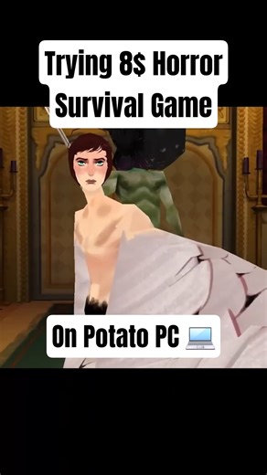 Trying 8$ 16 bit horror game on potato pc #gaming
