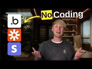 3 No-Code Tools mit denen du JEDE App bauen kannst (KI App + SaaS Produkte)