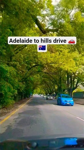 “Stunning Adelaide Drive — City to Hills in One Beautiful Ride 🚗✨” #ScenicDriveSA #AussieRoads🇦🇺