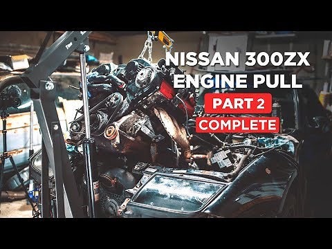 How to Pull a 300ZX VG30 Engine | Full Guide | Part 2