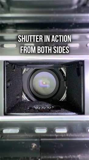 I Filmed a Camera Shutter in Action From Both Sides