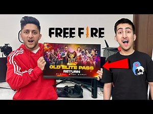 Giting All Elite Pass Bundle To My Brother In Free Fire😍 | Hip Hop Bundle Returns- Garena Free Fire