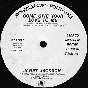 Janet Jackson - Come Give Your Love To Me