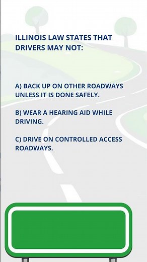 Illinois Test for Driving License 2025 | Don't Fail this Question!