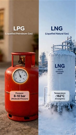 LPG Vs LNG #ytshorts #shortsfeed #lpgcylinder #lpgcrisis #lng #fuel #war #knowddifference #knowledge