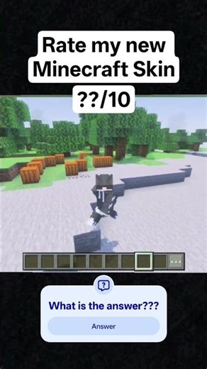 Rate my new Minecraft Skin #minecraft #subscribe #viral #fypシ