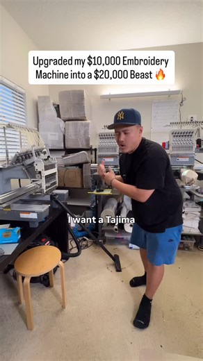 AWin on Instagram: "How I turned my $10,000 embroidery machine into a $20,000 setup #embroidery #embroiderytips #embroideryplug"