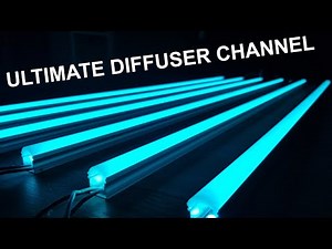 NO HOTSPOTS - Best Diffuser Channel - LED Light Strip Diffuser