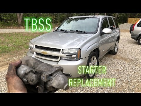 Trailblazer SS starter removal