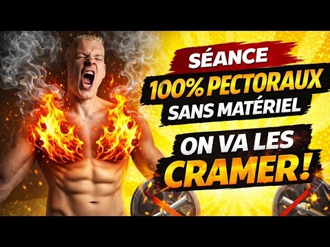 Séance Pectoraux sans Matériel 💪 7 Exercices à la Maison | Gérard Fitness