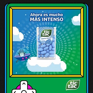 9.5K views · 484 reactions | ¿Amas superar todos los niveles de tus videojuegos favoritos? Alcanza un nuevo nivel de frescura con Tic Tac Menta Fresca.️❄️️ | Tic Tac | Facebook