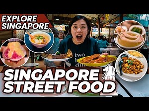 Must Try SINGAPORE STREET FOOD | 12 Iconic Singaporean Food | Best Laksa and Chilli Crab! [4K]