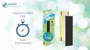 GermGuardian 728 sq. ft. HEPA Pure Filter Tower Air Purifier 22 in. Silver for Home, UV-C, Wildfire Smoke, Dust, Odors, Allergens AC4900CA