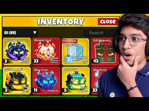 I Logged Into the MOST EXPENSIVE Free-to-Play Account in Blox Fruits 😱