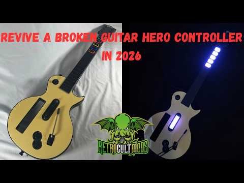 REVIVE A BROKEN Guitar Hero Controller To Work For ANY CONSOLE/PC/MAC/LINUX *RETROCULTMODS* 2026