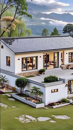 Modern Hillside Home Design | Minimalist Luxury with Mountain Views