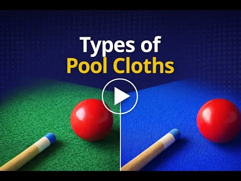 Types of Pool Cloth Available - Guide to what type of baize we can offer.