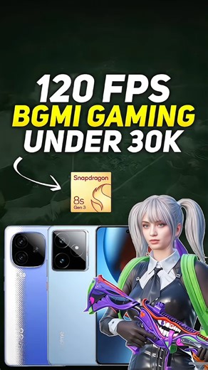 Best 120 FPS Gaming Phones for BGMI in 2026 Under 30000 Rs #bgmi #gamingphone