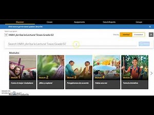 How to navigate through HMH mini-tutorial