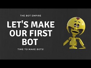 Making our first bot with browser automation studio
