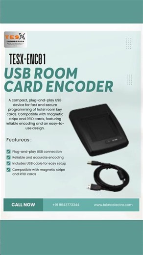 Smart Hotel Card Encoding System 🔥