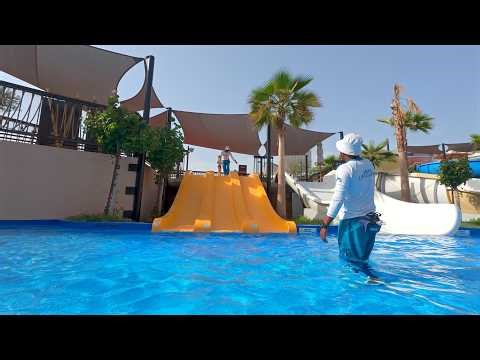 Multi-Lane Water Slide at Grand Hyatt Dubai Waterpark 🇦🇪