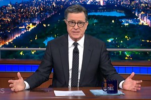 Stephen Colbert rips CBS, invokes dog excrement in tirade against network over Senate candidate interview