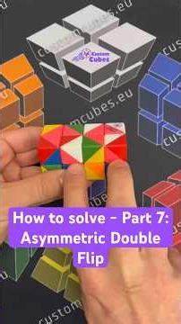 How to solve the 4D Magic Cube - Part 7: Asymmetric Double Flip