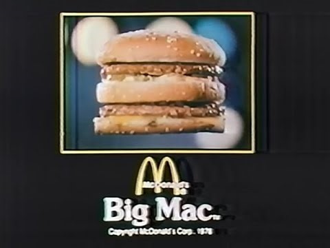 1978 McDonald's Big Mac Commercial