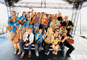 Sip & Strum Ukulele Class for Adults | Beachside Music