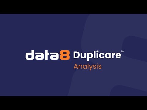 Data8 Duplicare v8 - Analysis
