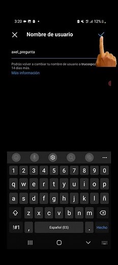 ✅️ CAMBIAR el NOMBRE de la CUENTA de INSTAGRAM